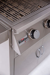 Summerset Sizzler 40" Built-In Grill showcasing its sleek design and high-quality #443 stainless steel construction.